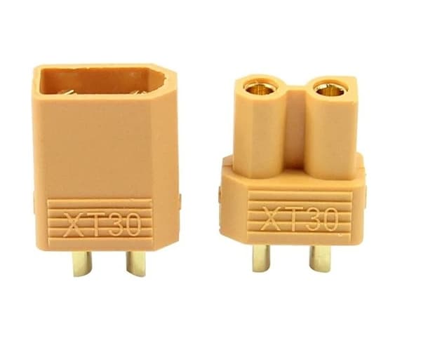 XT30 Konektör Set (1 Erkek + 1 Dişi)