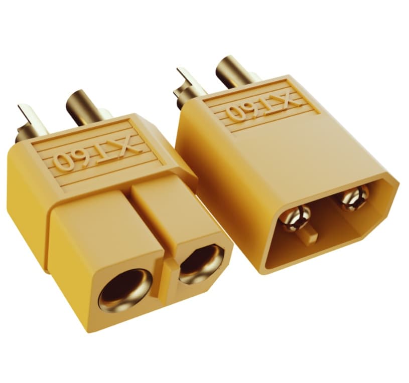 XT60 Konektör Set (1 Erkek + 1 Dişi)