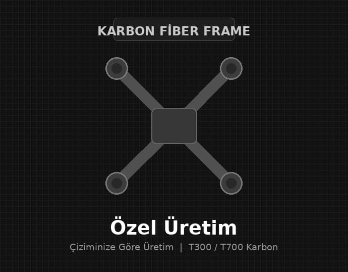 Özel Üretim Karbon Fiber Frame