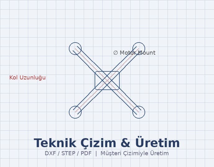 Özel Üretim Karbon Fiber Frame